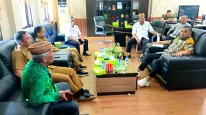 Wakil Bupati Gorontalo Hendra Hemeto Bahas Pelaksanaan MTQ dengan Ketua LPTQ Provinsi Gorontalo