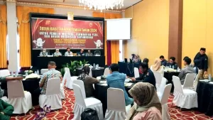 KPU Kota Gorontalo Gelar Sosialisasi Pemilu 2024 : Membangun Narasi Pemilu Damai Bebas Hoax