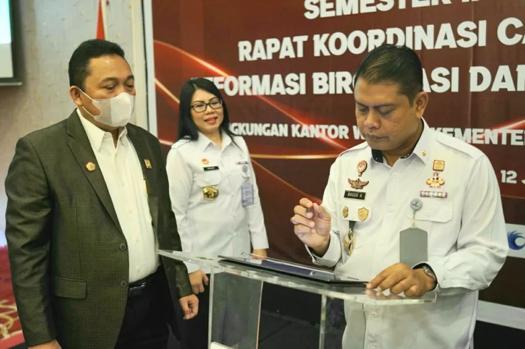 Kementerian Hukum dan HAM Gorontalo Teken Perjanjian untuk Kinerja Optimal