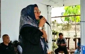 Indriani Dunda, Caleg DPRD Provinsi Gorontalo dari NasDem, Sapa Hangat Warga di Kelurahan Moodu