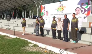 DPRD Kota Gorontalo Judul: Ketua DPRD Ikuti Apel Pencanangan HUT Kota Gorontalo