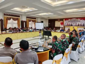 Rapat Koordinasi Agenda Kunjungan Jokowi di Gorontalo