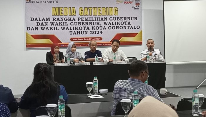 KPU Kota Gorontalo Gelar Media Gathering Jelang Pilkada 2024