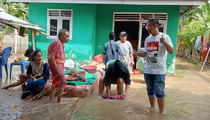 Sungai Bionga Meluap, Puluhan Rumah Warga Terendam Banjir di Kabupaten Gorontalo