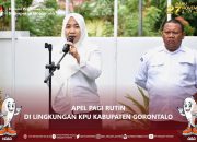 KPU Kabupaten Gorontalo Gelar Apel Rutin