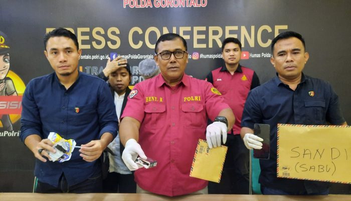 Diduga Jadi Kurir Narkoba, Polisi Amankan Warga Kota Gorontalo