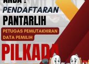 KPU Kabupaten Gorontalo Buka Pendaftaran Calon Pantarlih Pilkada Serentak 2024