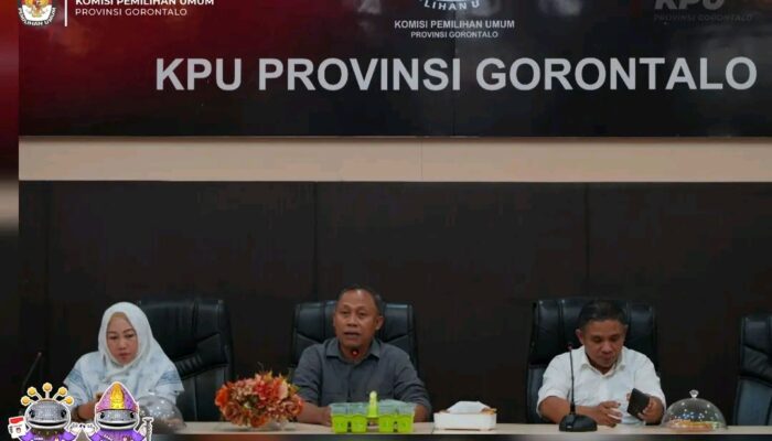 KPU Provinsi Gorontalo Gelar Rapat Finalisasi dan Validasi Data Calon Anggota DPRD Untuk PSU