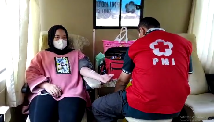 Kebutuhan Darah Meningkat, PMI Gelar Kegiatan Donor Darah Masuk Pasar