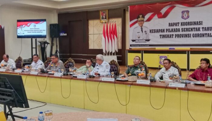 Rapat Koordinasi Kesiapan Pilkada Serentak 2024