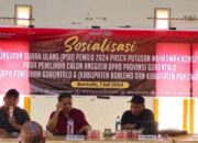 KPU Provinsi Gorontalo Sosialisasikan PSU di Dapil 6 Gorontalo