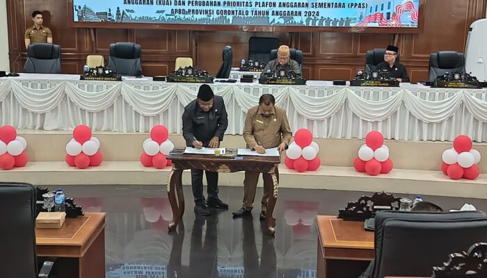 Paripurna Ke-151, Ketua DPRD Provinsi Gorontalo Harap APBD Perubahan Segera Ditindaklanjuti