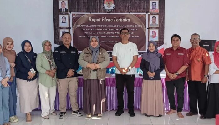 KPU Bone Bolango Selesaikan Rekapitulasi DPHP Pertama di Gorontalo