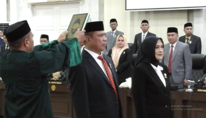 Dua Pimpinan DPRD Kota Gorontalo Resmi Dilantik