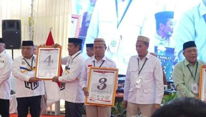 Kpu Kabgor Gelar Pengundian Dan Penetapan Nomor Urut Paslon