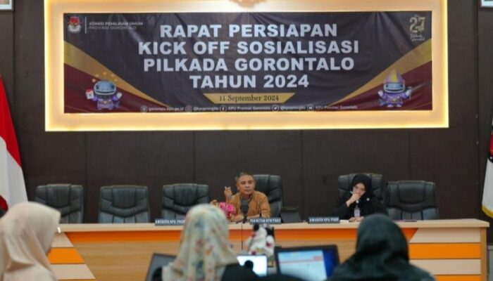 KPU Provinsi Gorontalo Siap Gelar Kick Off Sosialisasi Pilkada 2024