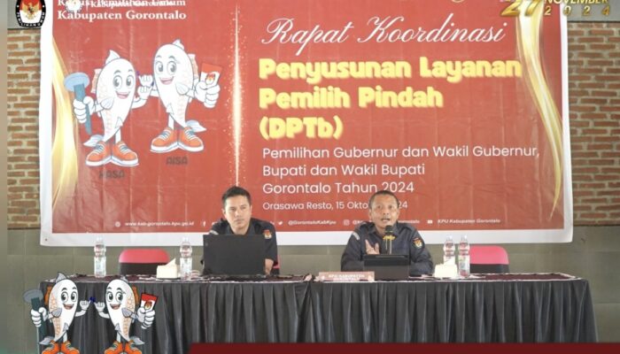 KPU Kabgor Gelar Rakor Penyusunan Layanan Pindah Memilih untuk Pilkada 2024