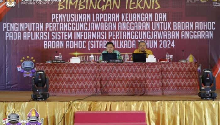 KPU Provinsi Gorontalo Gelar Bimtek Penyusunan Laporan Keuangan Pilkada 2024