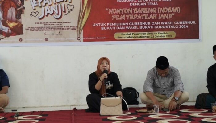 Peringati Hari Santri, KPU Kabupaten Gorontalo Gelar Kegiatan Goes to Pesantren