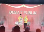 KPU Gorontalo Utara Gelar Debat Pertama Pasangan Calon Bupati dan Wakil Bupati