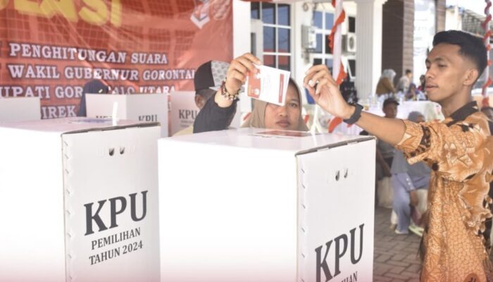 KPU Gorontalo Utara Gelar Simulasi Pemungutan dan Penghitungan Suara Pilkada 2024