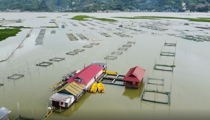 Dinilai Melanggar Aturan Tata Ruang, Rumah Makan Terapung Di Danau Limboto Terancam Ditertibkan