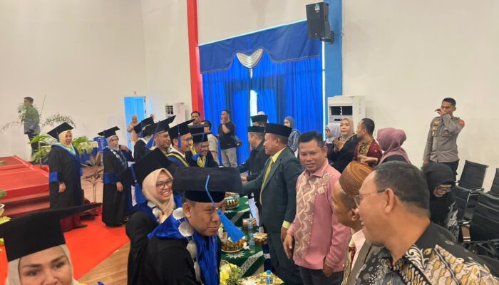 Wakil Ketua Komisi IV DPRD Gorontalo Hadiri Wisuda Universitas Muhammadiyah Gorontalo