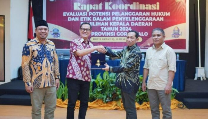 KPU Provinsi Gorontalo Gelar Rakor Evaluasi Potensi Pelanggaran Pilkada 2024