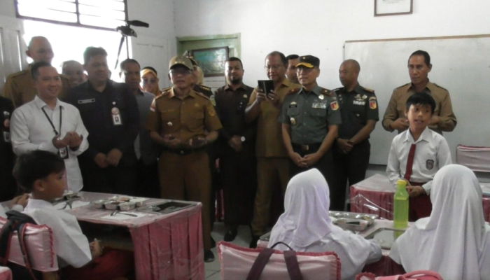 Launching Program Makanan Bergizi Gratis Di Kota Gorontalo