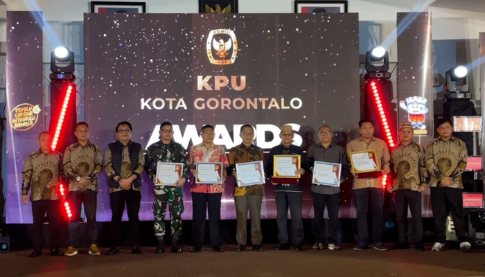 Pj Wali Kota Ismail Madjid Hadiri KPU Award Pemilu 2024