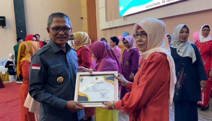 Pj Wali Kota Gorontalo Hadiri Ramah Tamah TK Purna Bhakti