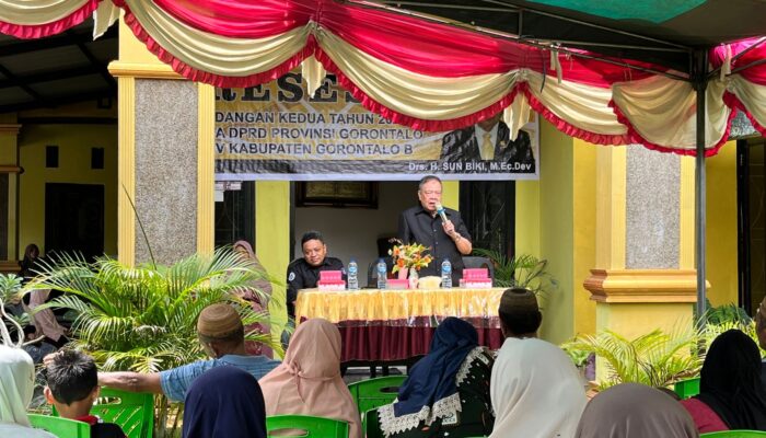 Sun Biki Serap Aspirasi Warga Pulubala Terkait Jembatan, Jalan, dan Beasiswa