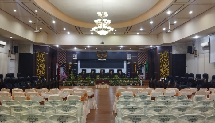 Setelah Sertijab, Adhan Dambea Sampaikan Pidato Perdana