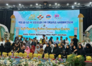 Bukber Bersama Ratusan Anak Panti Warnai Milad ke-9 Yayasan 89 Smansa Gorontalo