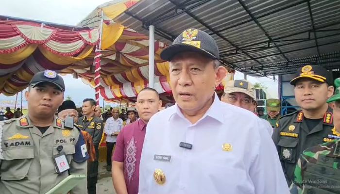 Petani Desa Suka makmur terima Bantuan Benih Senilai 1,78 M