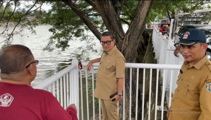 Wawali Indra Gobel Tinjau Lokasi Tumbilotohe Santorini