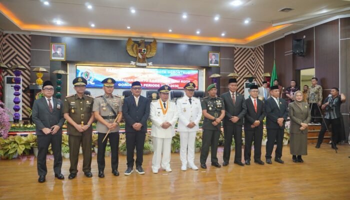 DPRD Kota Gorontalo Gelar Paripurna Penyampaian Pidato Awal Walikota Periode 2025-2030