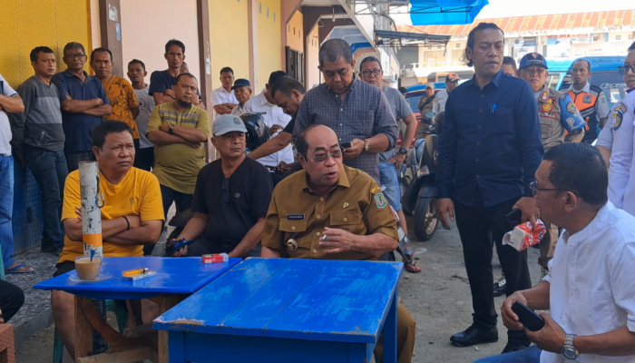 Walikota Gorontalo Sidak Komplek Terminal Pasar Sentral