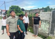 Polresta Gorontalo Kota Amankan Pelaku Penganiayaan Pakai Tombak