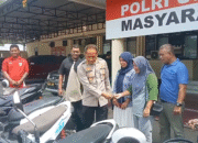 Polresta Gorontalo Kota Kembalikan Motor Hasil Curian