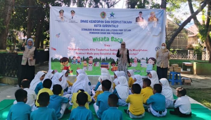 Begini Cara DKP Sosialisasikan Budaya Baca di Sekolah Dasar