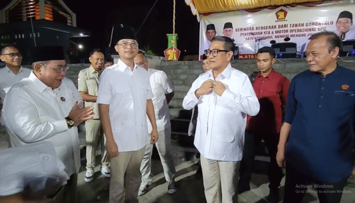 Enam Tokoh Politik Gorontalo Bergabung dengan Gerindra