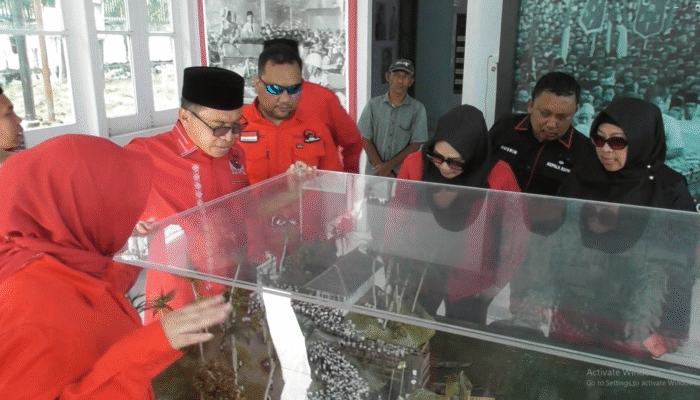 Mengenang Sang Proklamator: DPD PDIP Gorontalo Gelar Napak Tilas Pendaratan Bung Karno di Iluta