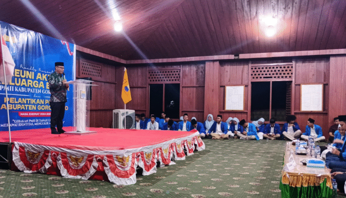 Trizal Entengo Hadiri Reuni Akbar dan Pelantikan PC PMII Kabupaten Gorontalo Masa Hikmat 2024-2025
