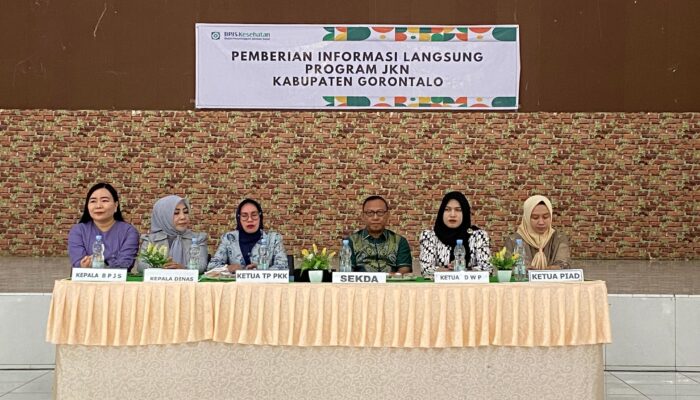 PJ. Sekda Kab. Gorontalo Buka Rangkaian Informasi Program JKN Bagi DWP