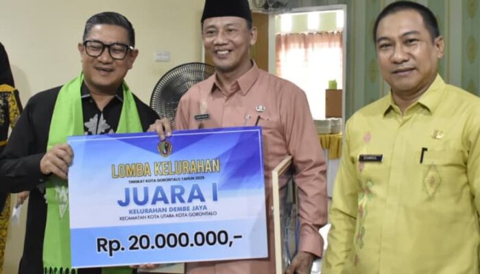 Dembe Jaya Wakili Kota Gorontalo di Lomba Kelurahan Tingkat Provinsi
