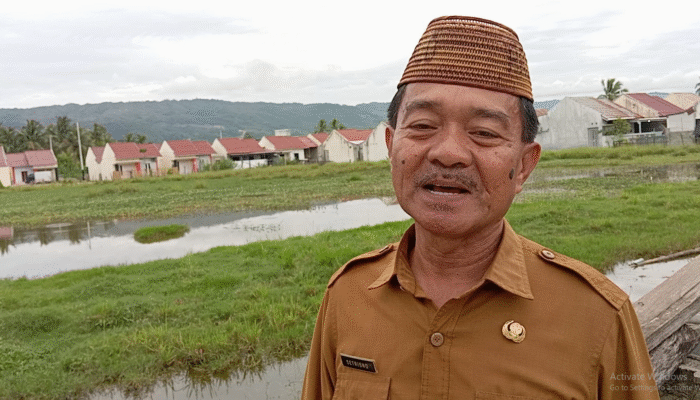 Akibat Proyek Perumahan, Lahan Warga Tergenang