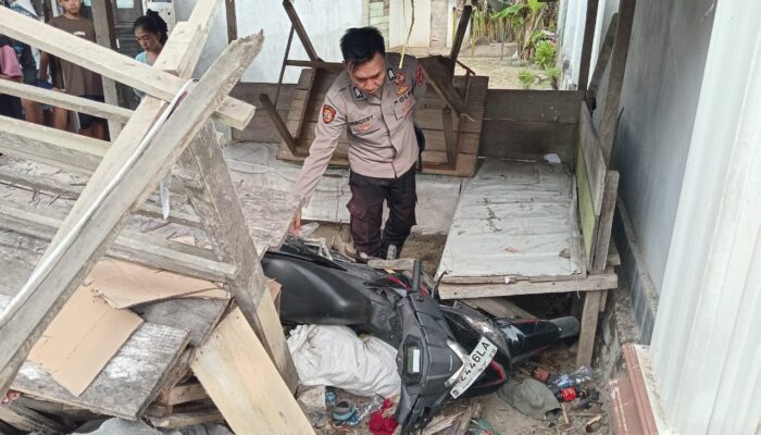 Polsek Paguat Dan Unit Buser Polres Pohuwato Amankan Pelaku Penganiayaan