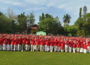 Wabup Tonny Pimpin Apel Pagi Semarak HUT RI ke-80