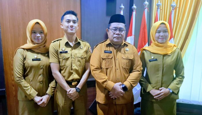 3 Lulusan IPDN Angkatan XXXI Resmi Bertugas Di Pemkab Gorontalo